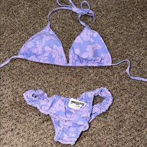 Princess Polly Lavender Floral Bikini Set